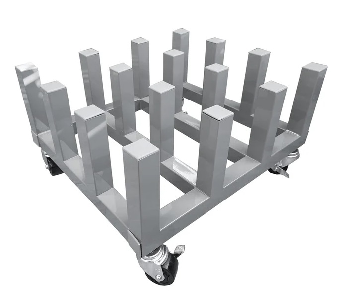 HD Mobile Media Rack 16 Rolls, 3" Core