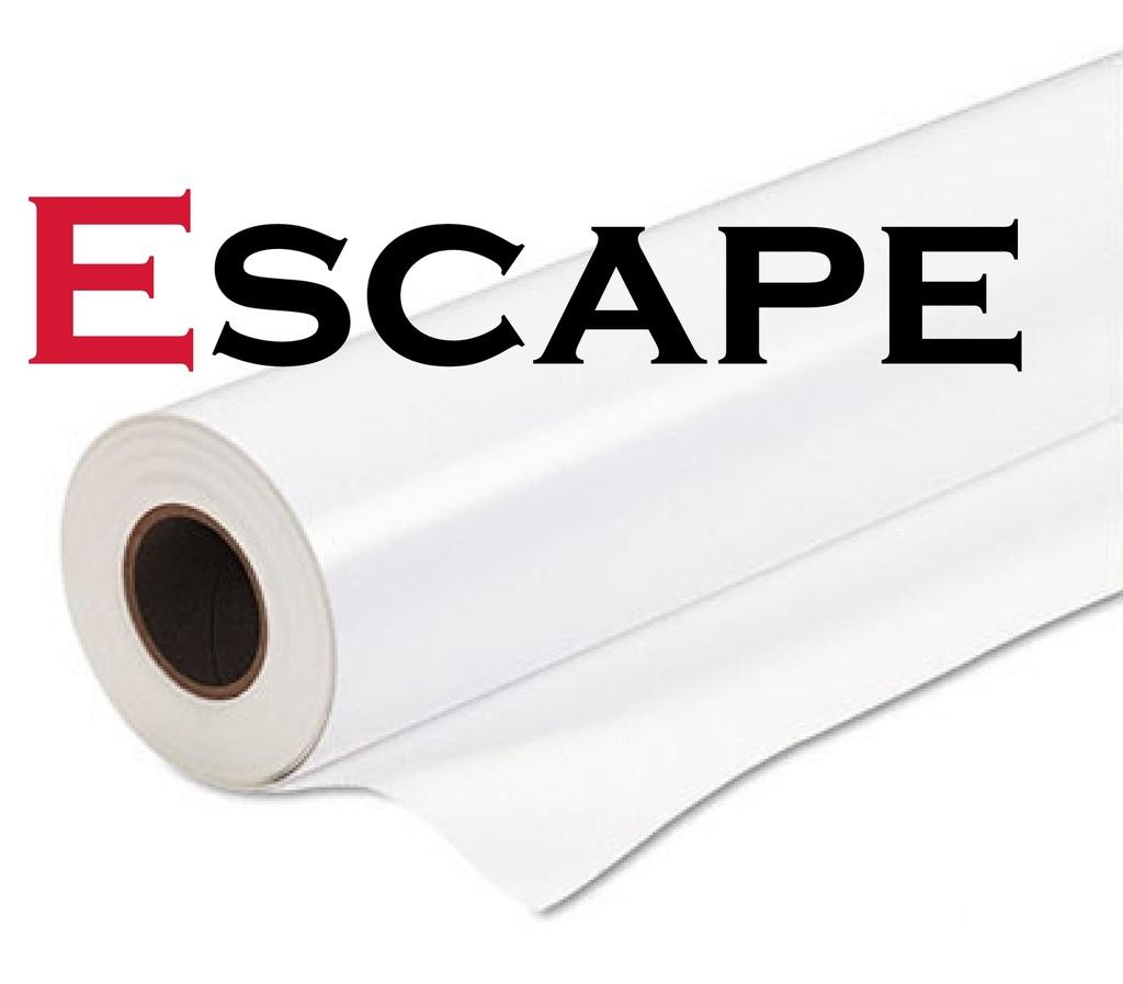 Escape Air Release Matte 54" x 50yd. 3.15 mil. Semi Perm.