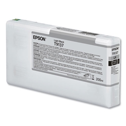EPSON T913700 LIGHT BLACK 200ML ULTRA CHROME HDX INK