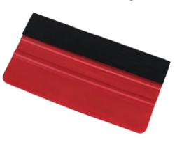 FELT EDGE SQUEEGEE RED 6&quot; 10/PACK