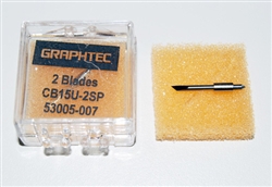 GRAPHTEC SUPERSTEEL 45 DEG. 1.5MM 2 PACK #CB15U-2