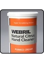 WEBRIL NATURAL CITRUS HANDCLNR 4.25LB  HAND CLEANER 569753