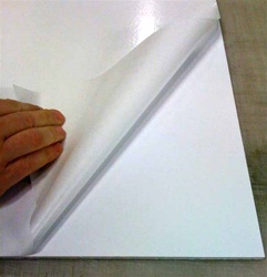 WHITE 25 X 37 (10 SHEETS) HAM WALKERWIDE MOUNTING BOARD