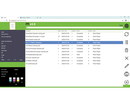 cmColor RIP and Workflow Software, v 3.0