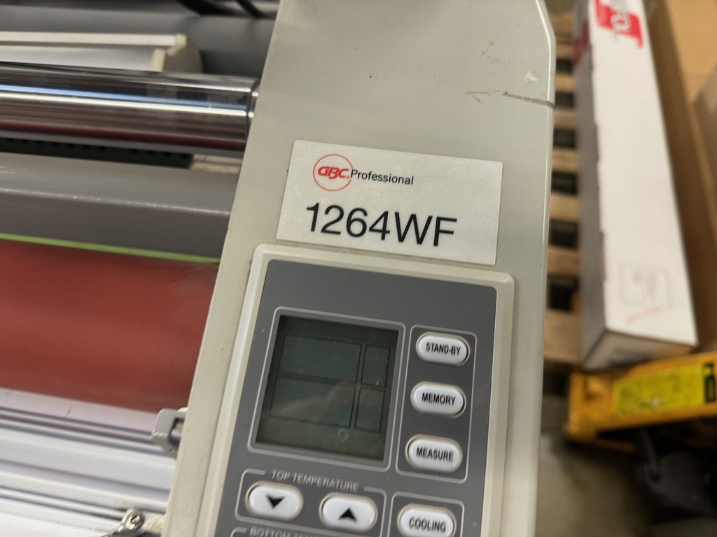 GBC Titan1264WF Laminator S/N 06053G