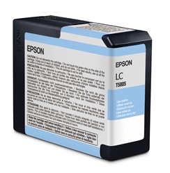 EPSON 3800 LIGHT CYAN ULTRA CHROME K3 80 ML EPST580500