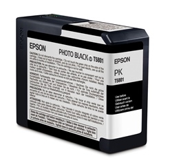 EPSON 3800 PHOTO BLACK ULTRA CHROME K3 80 ML EPST580100