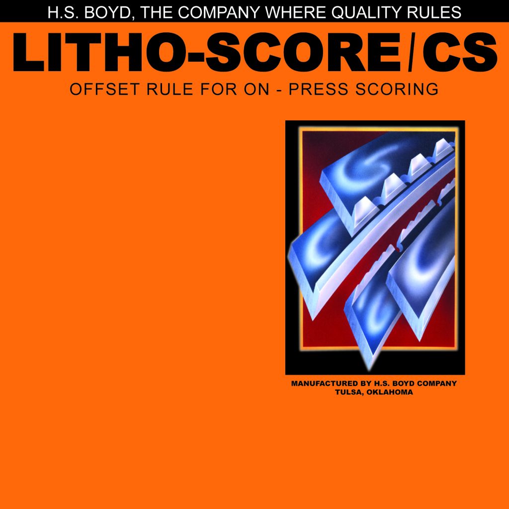 HS Boyd #627-2 Litho-Score C/S Card 20'