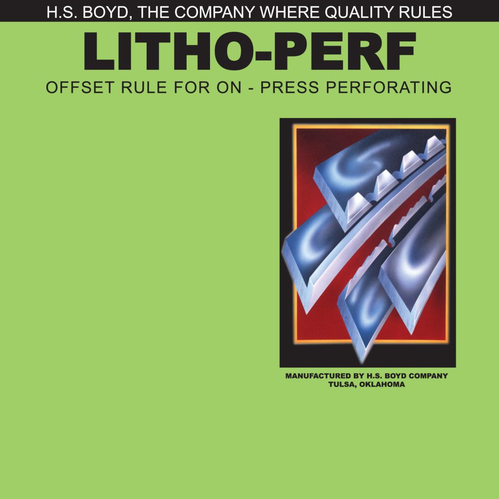 HS Boyd #811 Litho-Perf 8 Tooth Card HS 20' HB-811