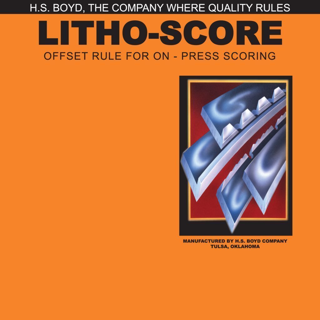 HS Boyd #827-3 Litho-Score, Card 20" Roll