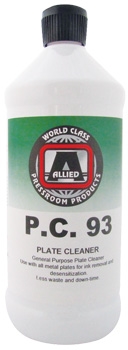 Allied PC-93 Scratch Remover Plate Cleaner (Quart)