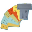 Core ID Cards - Assorted Color pack of 12