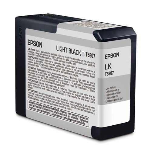 Epson Utrachrome K3 Light Black, 3800 #T580700