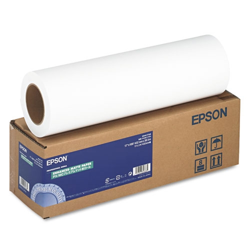 Epson Enhanced Matte Paper 17&quot; x 100' #SO41725