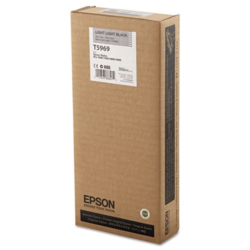 Epson UltraChrome HDR Light Light Black 350ml. #EPST596900