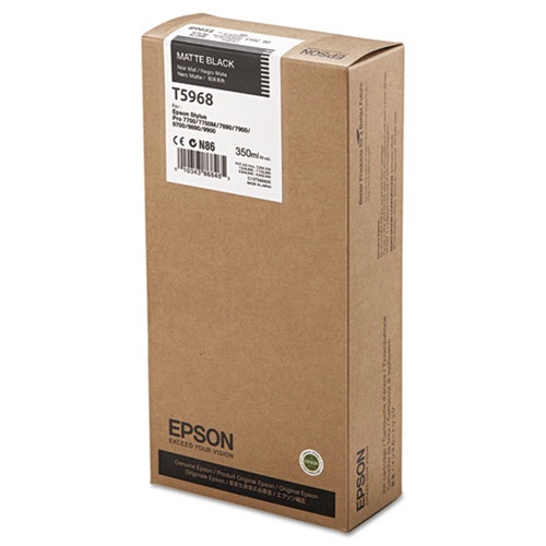 Epson UltraChrome HDR Matte Black 350ml #EPST5968