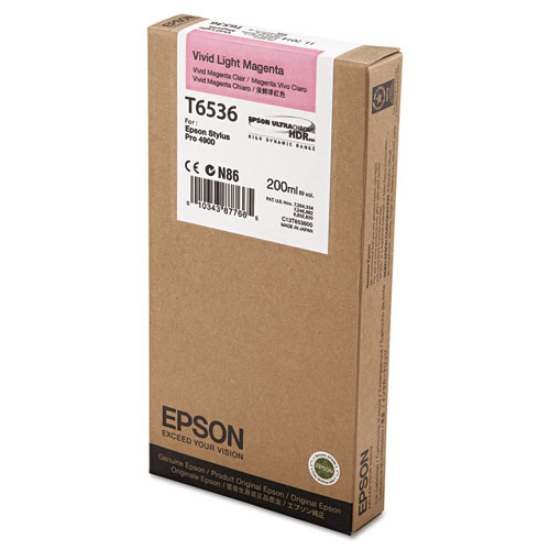 Epson UltraChrome HDR Ink, Vivid Light Magenta #T6536