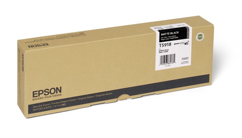 Epson UltraChrome K3 Matte Black, 700ml. #T591800