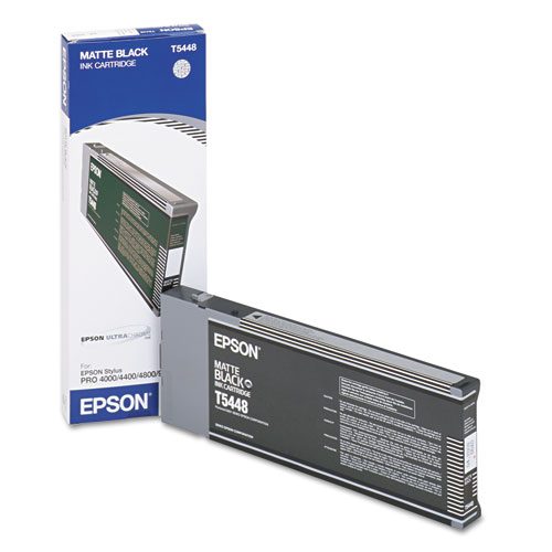 Epson Matte Black Ink, 220ml. T5448