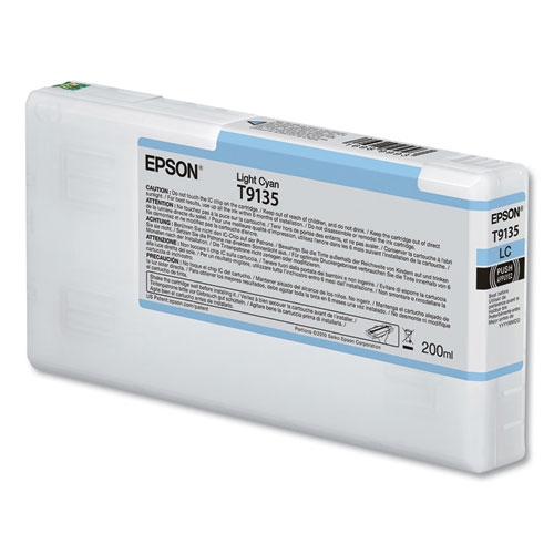 Epson T913500 Light Cyan 200ml Ultra Chrome HDX Ink
