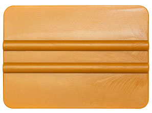 Gold Nylon Blend Squeegee 4"