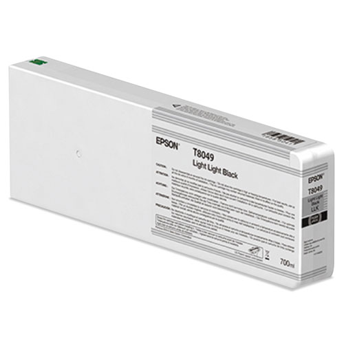 Epson Ultrachrome HD Light Light Black, 700ml. #T8049/T55K9