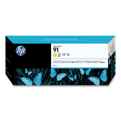HP 91 Yellow Ink Cartridge 775ml C9469A