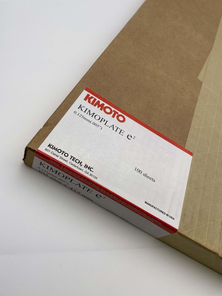 Kimoto E2 Plate 12&quot; X 19.375&quot; (Box 100)