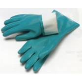 Network Nitrile Gloves Lined  Size 10