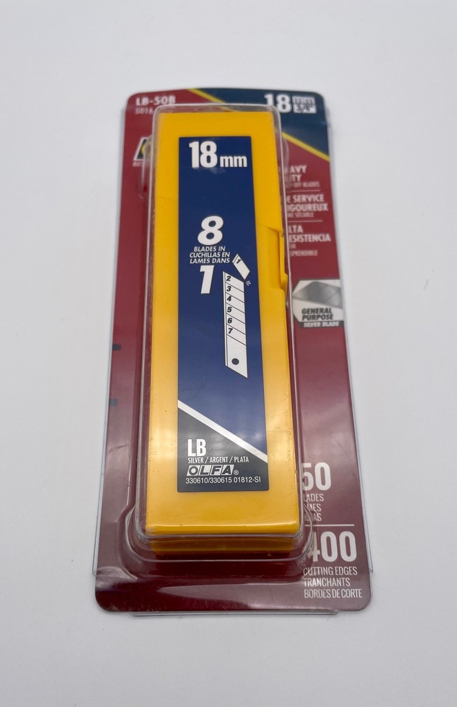 Olfa Snap Off Blades LBB-50 18mm 50/Pack