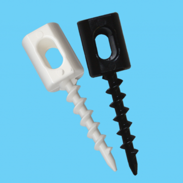 Pick N  Hook for Coroplast, White (100)