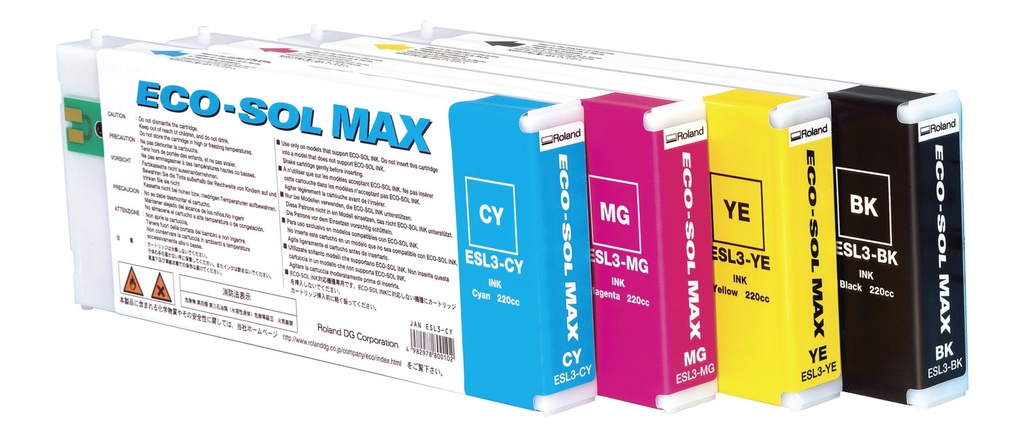 Roland Sol Max Cyan, 220ml. #ESL3-CY