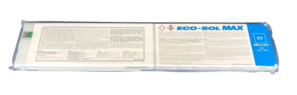 Roland Sol Max Cyan, 440ml. ESL3-4CY