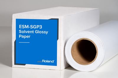 Roland Solvent Gloss Paper 30" x 100' ESM-SGP3-100-30