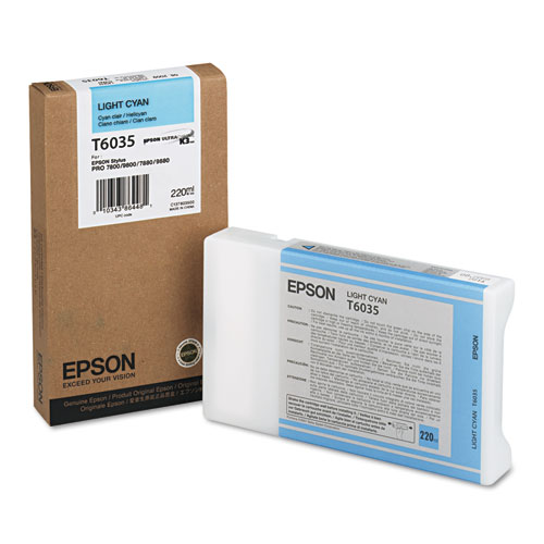 Epson U-CHROME K3 Light Cyan 220ml T6035 (7800/9800/7880/9880)