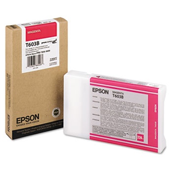 Epson Ultrachrome Magenta 220ml.  #T603B