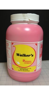 Walker Padding Cement Red, Gallon