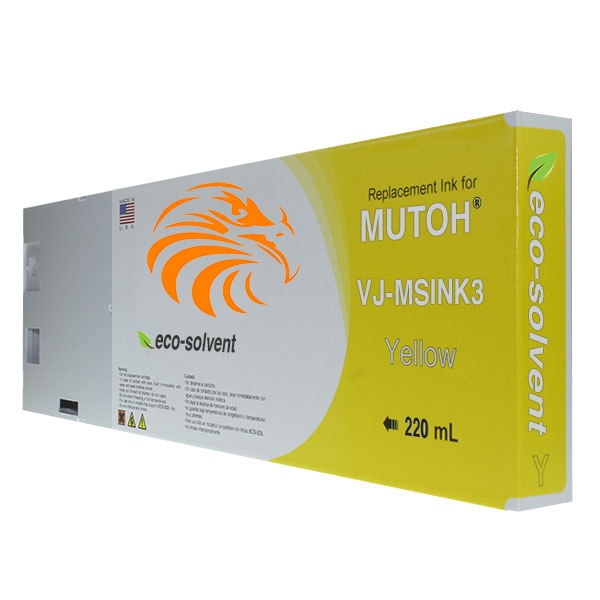 Eagle Eco Ultra Yellow, 220ml. #VJ-MSINK3