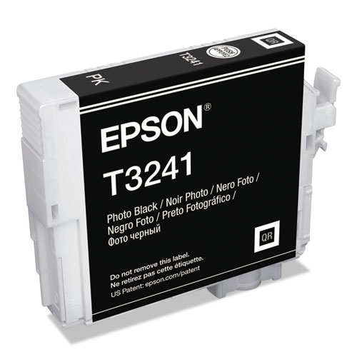 Epson T324120 (324) UltraChrome HG2 Ink, Photo Black