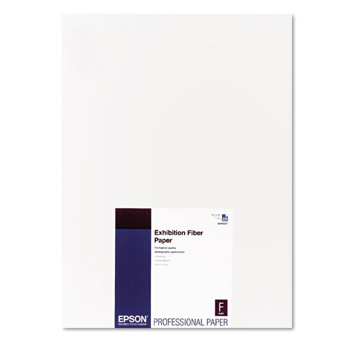 Epson Exhibition Fiber Paper 13" x 19" (25 sheets) #S045037