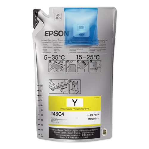 Epson T46C420 Yellow DS Ink, 1100ml.