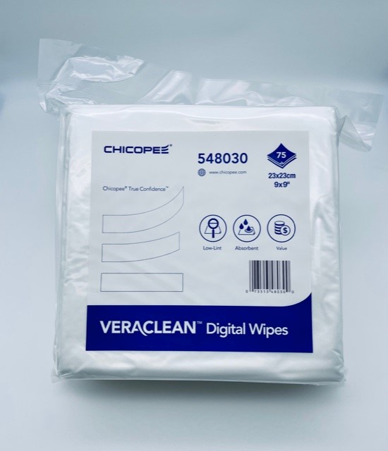 Veraclean Digital Wipes 9" x 9" (Case 300) #548030