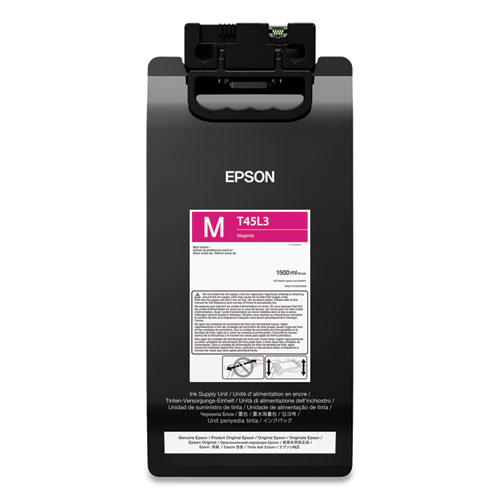 Epson UltraChrome GS3 Ink, 1.5L, Magenta #T45L320