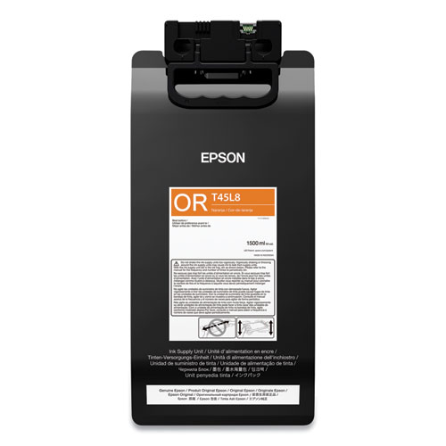 Epson UltraChrome GS3 Ink, 1.5L, Orange #T45L820
