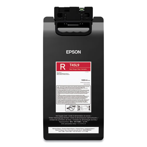 Epson UltraChrome GS3 Ink, 1.5L, Red #T45L920