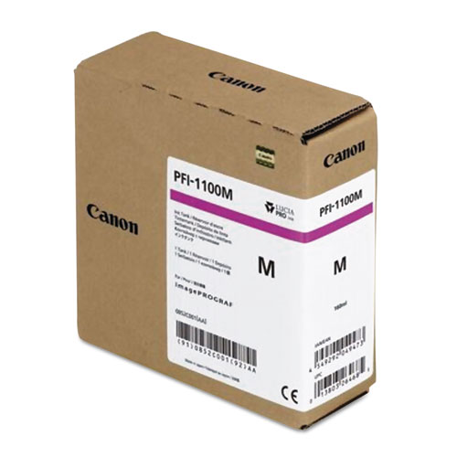 Canon PFI-1100 M - Magenta Pigment Ink Tank 160ml