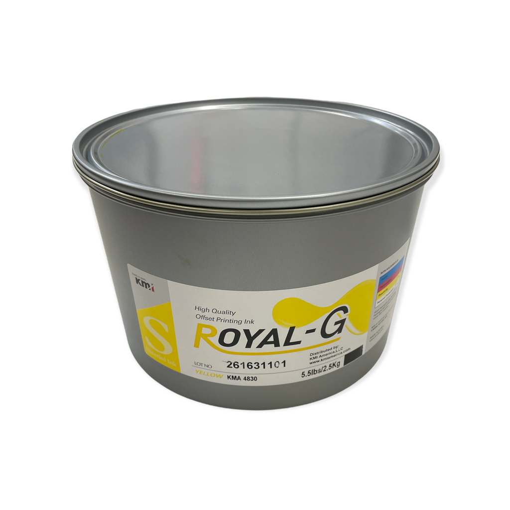 KMI Royal-G Process Yellow 5.5lb can #KMA4830