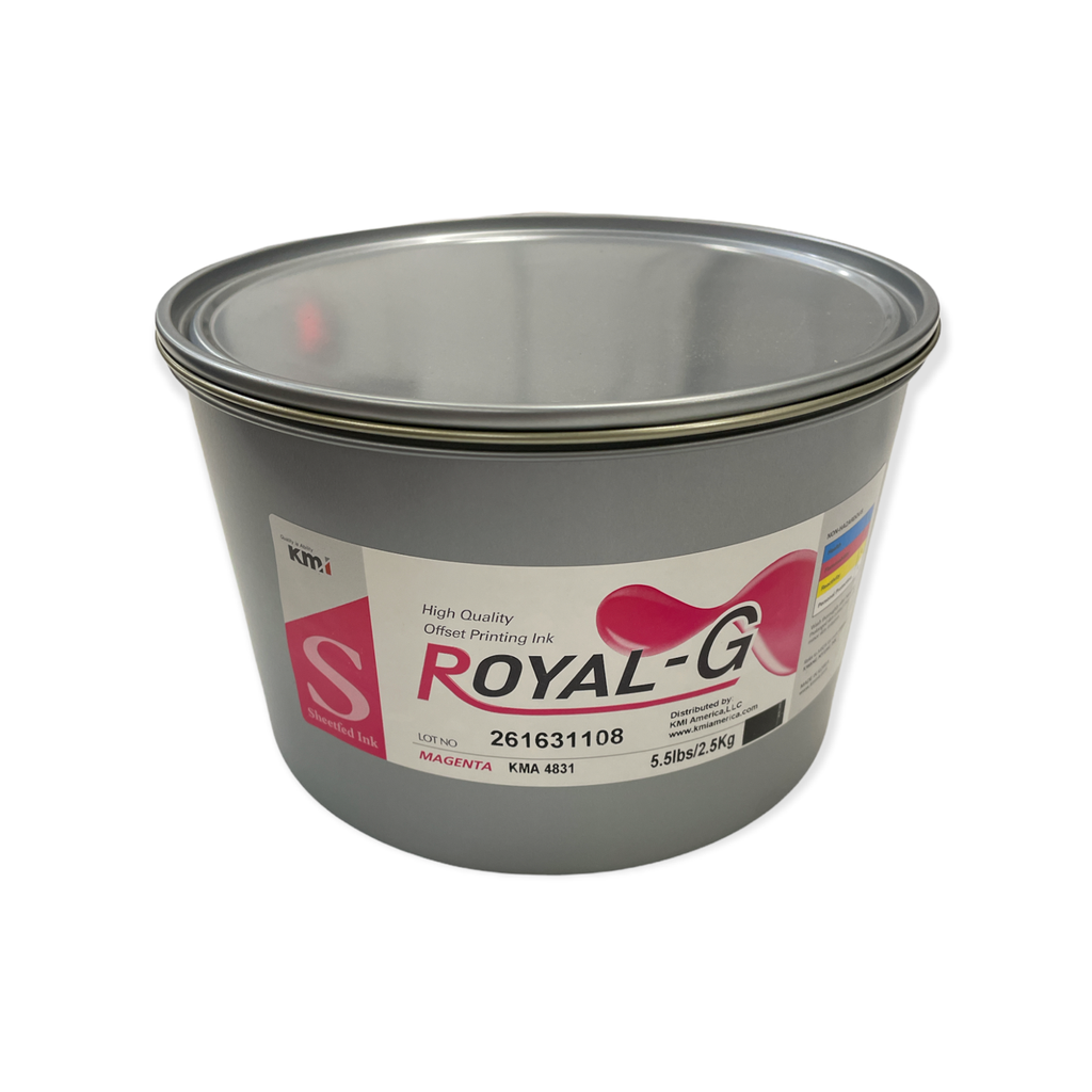 KMI Royal-G Process Magenta 5.5lb can #KMA4831