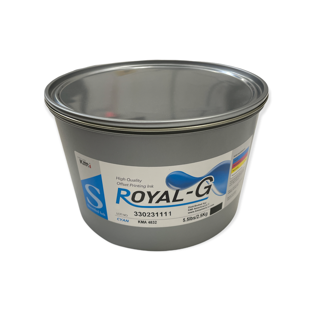 KMI Royal-G Process Cyan 5.5 lb can #KMA4832