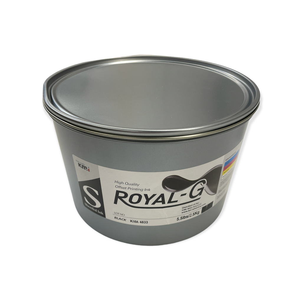 KMI Royal-G Process Black 5.5lb can #KMA4833
